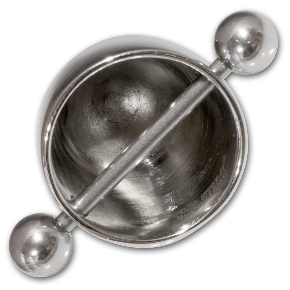 Nipple Shield Acero Inoxidable Bdsm Triskele Pecho Pezones Piercing 