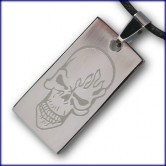 Edelstahl Anh�nger  Skull 