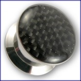 Edelstahl Box Plug  Karbon 