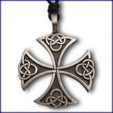 Zinn Anh�nger  Keltisches Tatzenkreuz 
