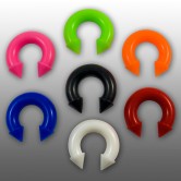 Cone Circular Barbell Silikon Piercing 4-12 mm
