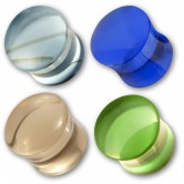 Ohr Plug Obsidian verschiedene Farben