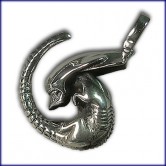 Silber Anh�nger  Alien Embryo 