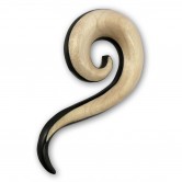 Zweifarbige Holz Dehnungsspirale  Curved Spiral 