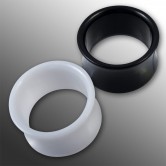 Schlichter Tube Tunnel aus Acryl in schwarz oder weiss