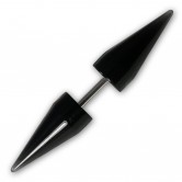 Fake Spike Piercing aus Acryl in zwei verschiedenen L�ngen