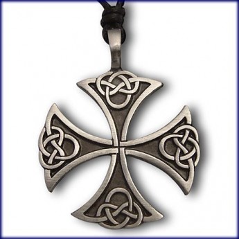 Zinn Anh�nger  Keltisches Tatzenkreuz 