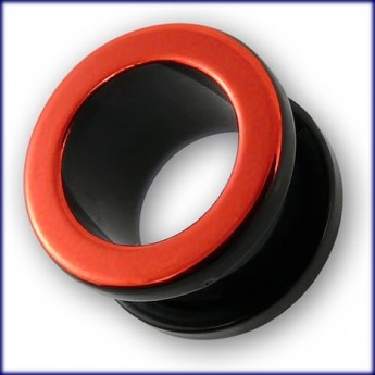 Acryl Flesh Tunnel  Metallic Rot 