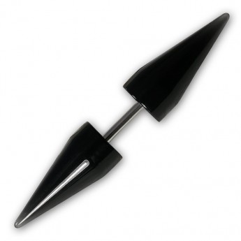 Fake Spike Piercing aus Acryl in zwei verschiedenen L�ngen