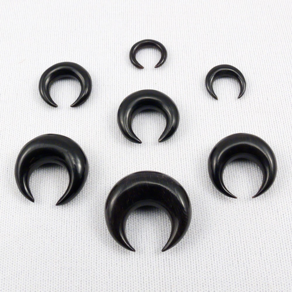 Septum Nose or Ear Claw Crescent Pincher from Buffalo Horn Piercings